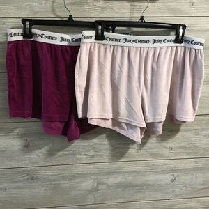 Juicy Couture Lounge Shorts Set